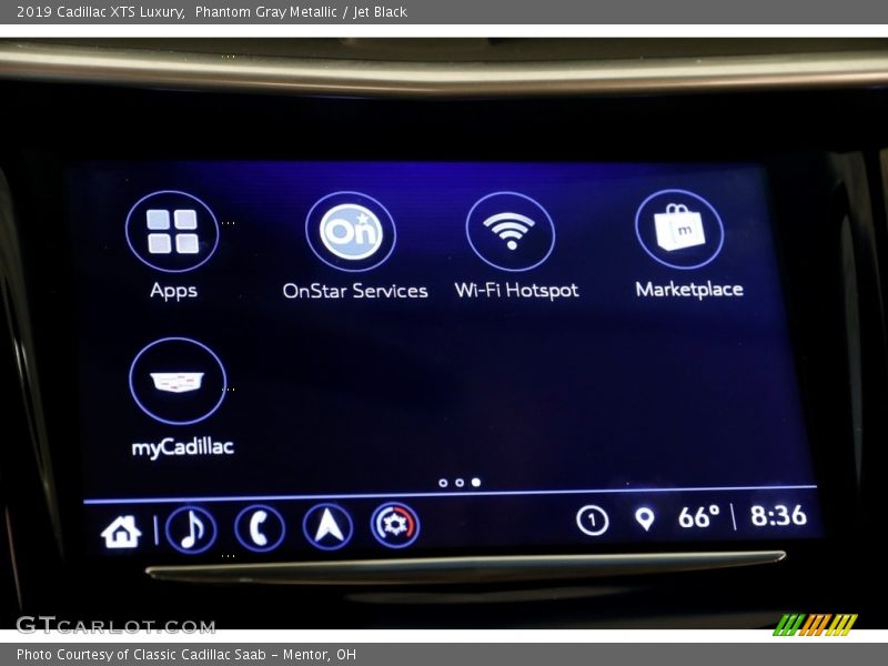 Phantom Gray Metallic / Jet Black 2019 Cadillac XTS Luxury