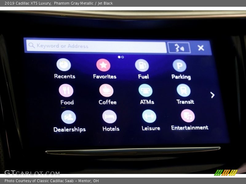 Phantom Gray Metallic / Jet Black 2019 Cadillac XTS Luxury