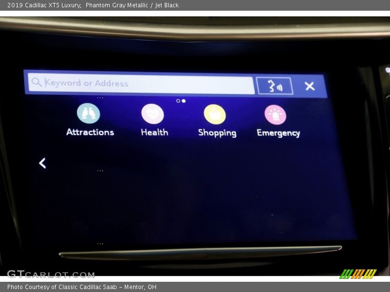 Phantom Gray Metallic / Jet Black 2019 Cadillac XTS Luxury