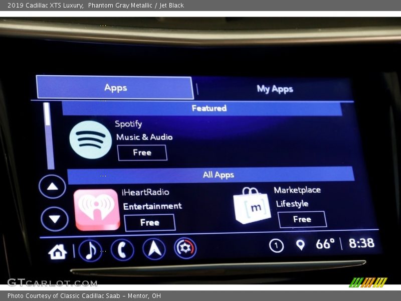 Phantom Gray Metallic / Jet Black 2019 Cadillac XTS Luxury