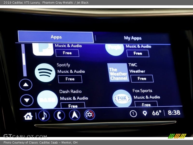 Phantom Gray Metallic / Jet Black 2019 Cadillac XTS Luxury