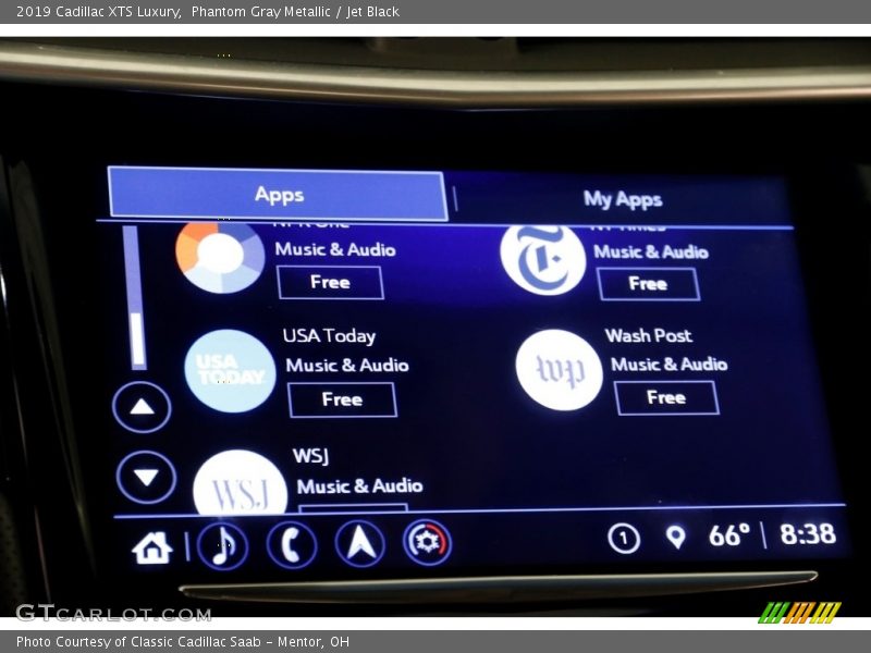 Phantom Gray Metallic / Jet Black 2019 Cadillac XTS Luxury