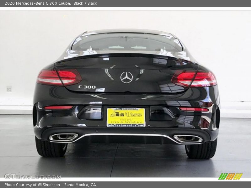 Black / Black 2020 Mercedes-Benz C 300 Coupe