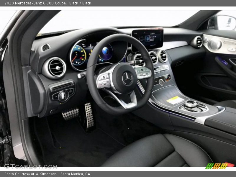  2020 C 300 Coupe Black Interior