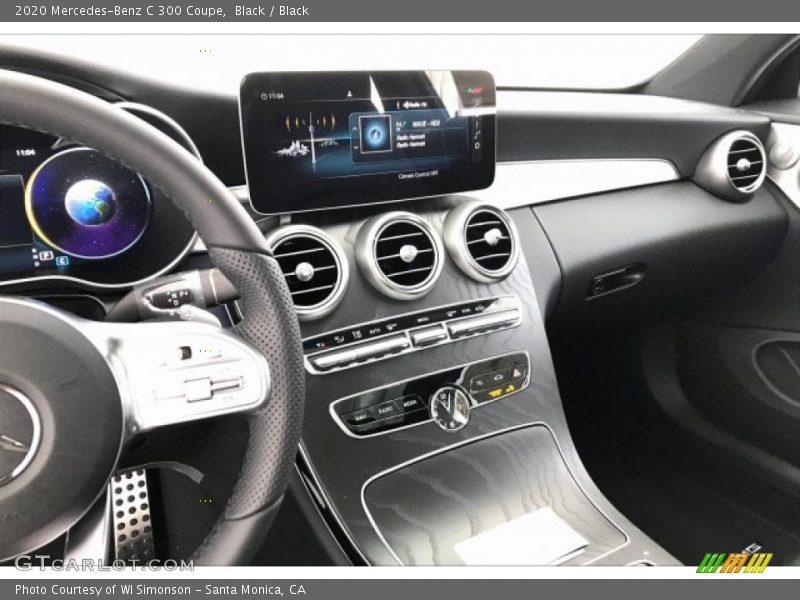 Controls of 2020 C 300 Coupe