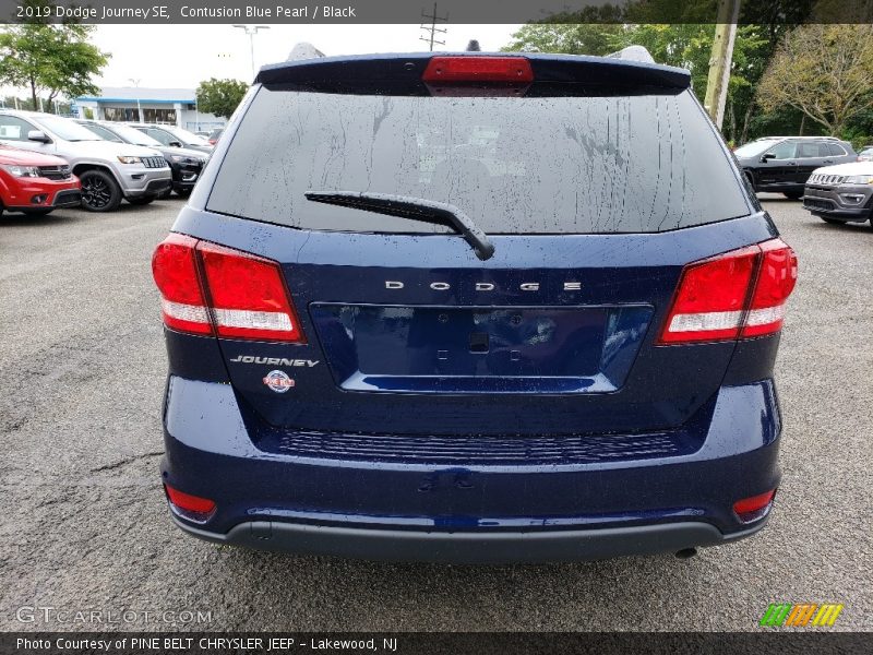 Contusion Blue Pearl / Black 2019 Dodge Journey SE
