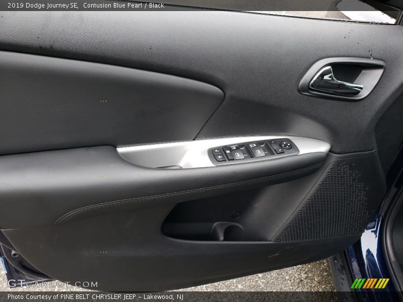 Contusion Blue Pearl / Black 2019 Dodge Journey SE