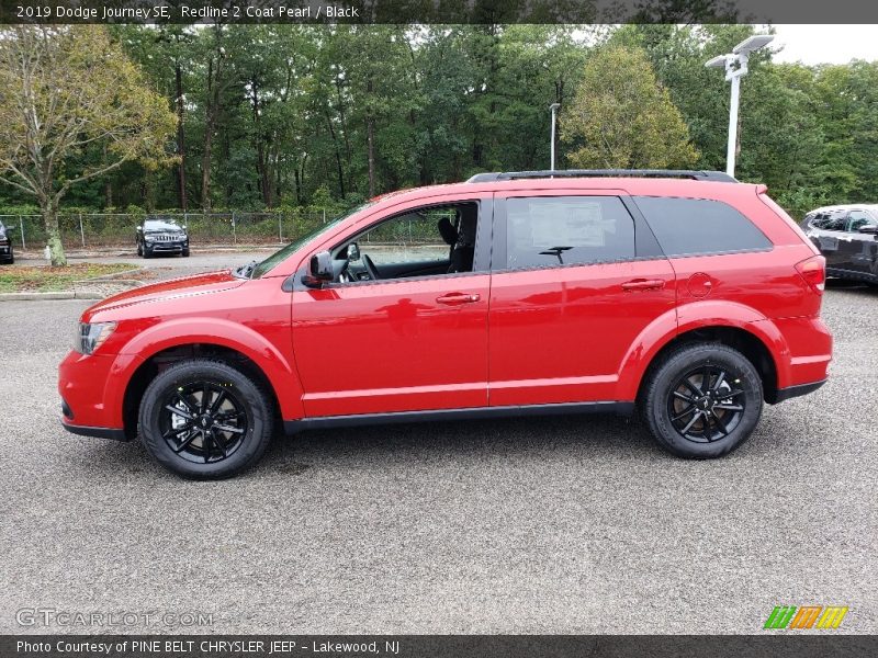 Redline 2 Coat Pearl / Black 2019 Dodge Journey SE