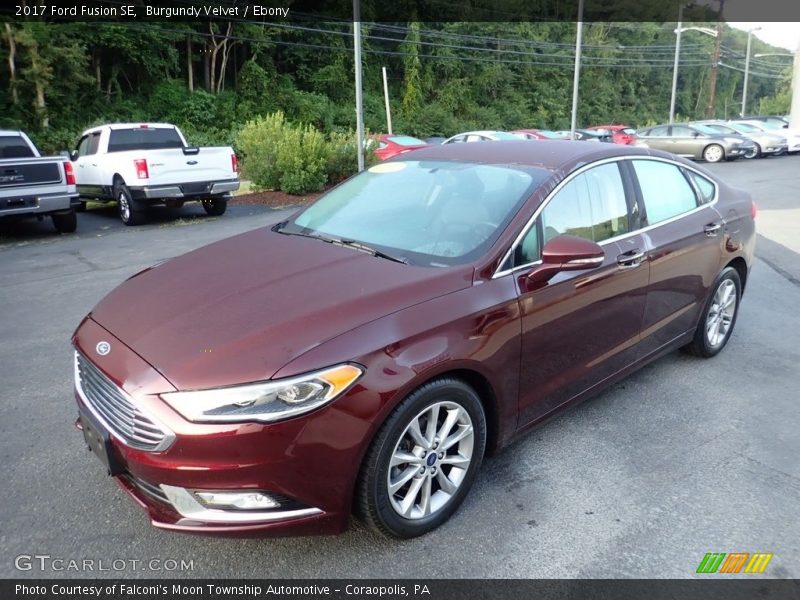 Burgundy Velvet / Ebony 2017 Ford Fusion SE