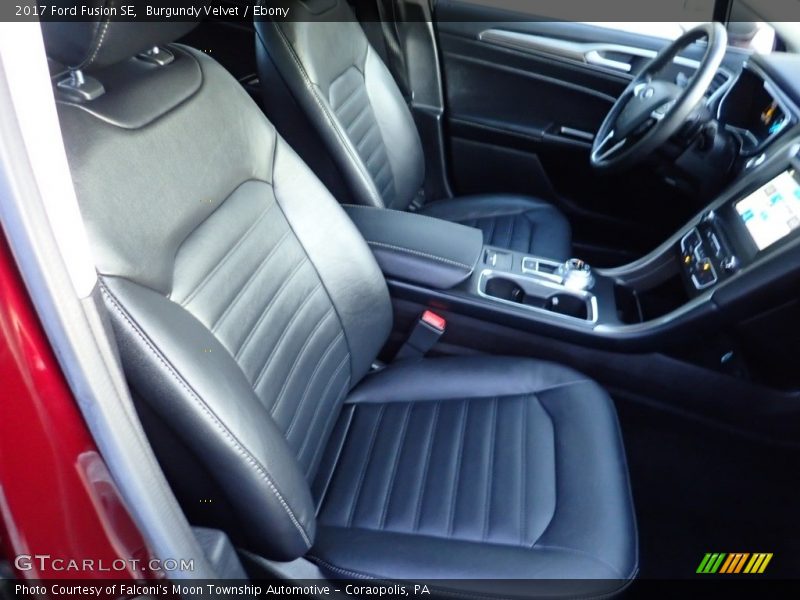 Burgundy Velvet / Ebony 2017 Ford Fusion SE