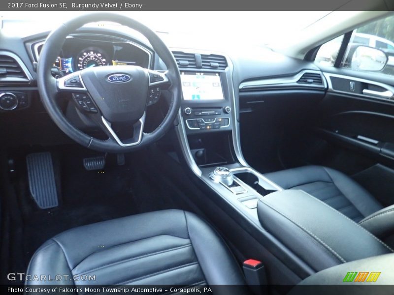 Burgundy Velvet / Ebony 2017 Ford Fusion SE