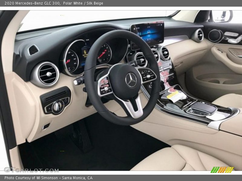 Polar White / Silk Beige 2020 Mercedes-Benz GLC 300