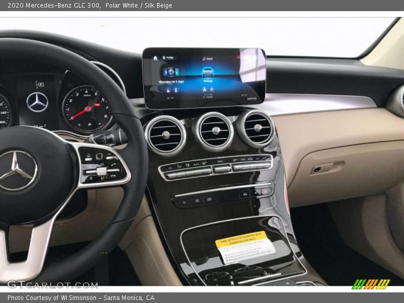 Polar White / Silk Beige 2020 Mercedes-Benz GLC 300