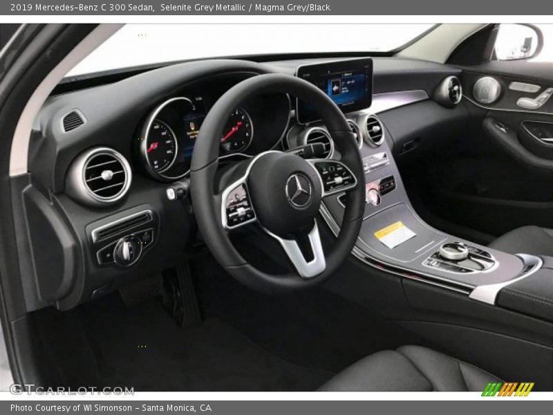 Selenite Grey Metallic / Magma Grey/Black 2019 Mercedes-Benz C 300 Sedan