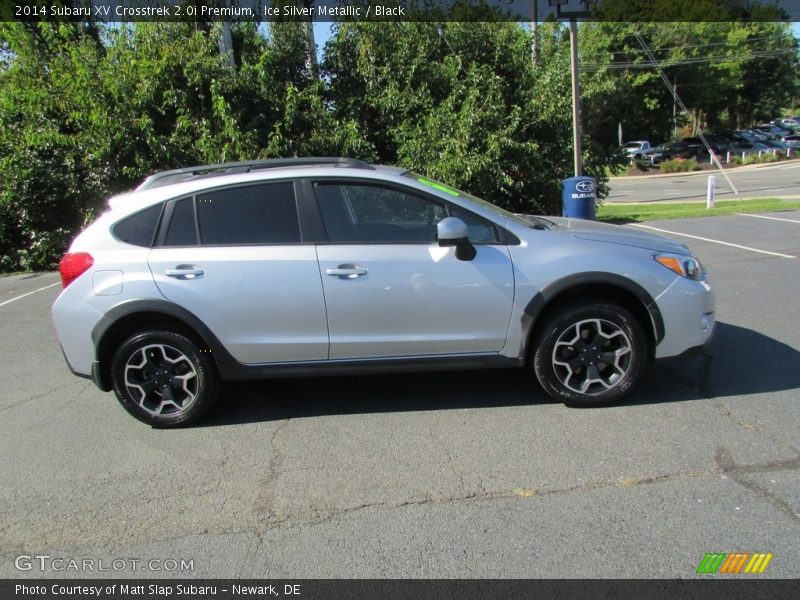 Ice Silver Metallic / Black 2014 Subaru XV Crosstrek 2.0i Premium