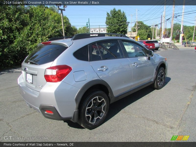 Ice Silver Metallic / Black 2014 Subaru XV Crosstrek 2.0i Premium