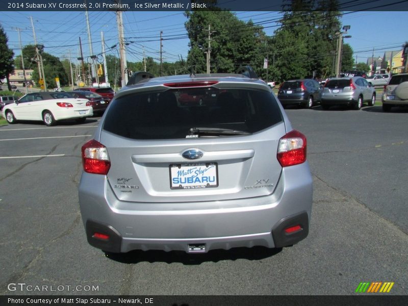 Ice Silver Metallic / Black 2014 Subaru XV Crosstrek 2.0i Premium