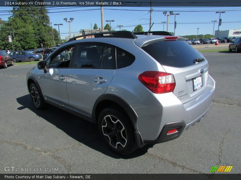 Ice Silver Metallic / Black 2014 Subaru XV Crosstrek 2.0i Premium