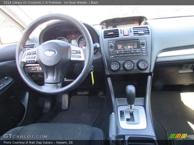 Ice Silver Metallic / Black 2014 Subaru XV Crosstrek 2.0i Premium