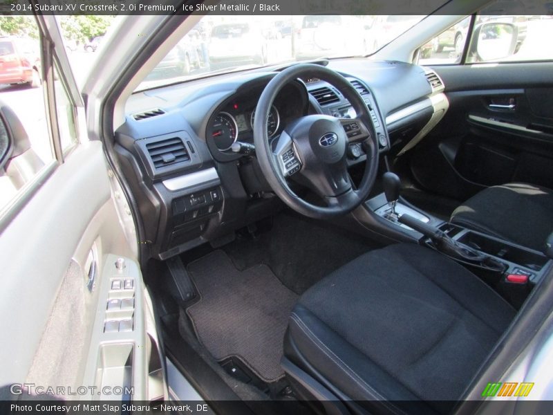 Ice Silver Metallic / Black 2014 Subaru XV Crosstrek 2.0i Premium