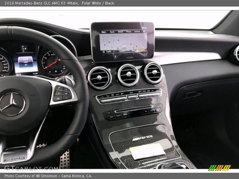 Polar White / Black 2019 Mercedes-Benz GLC AMG 63 4Matic