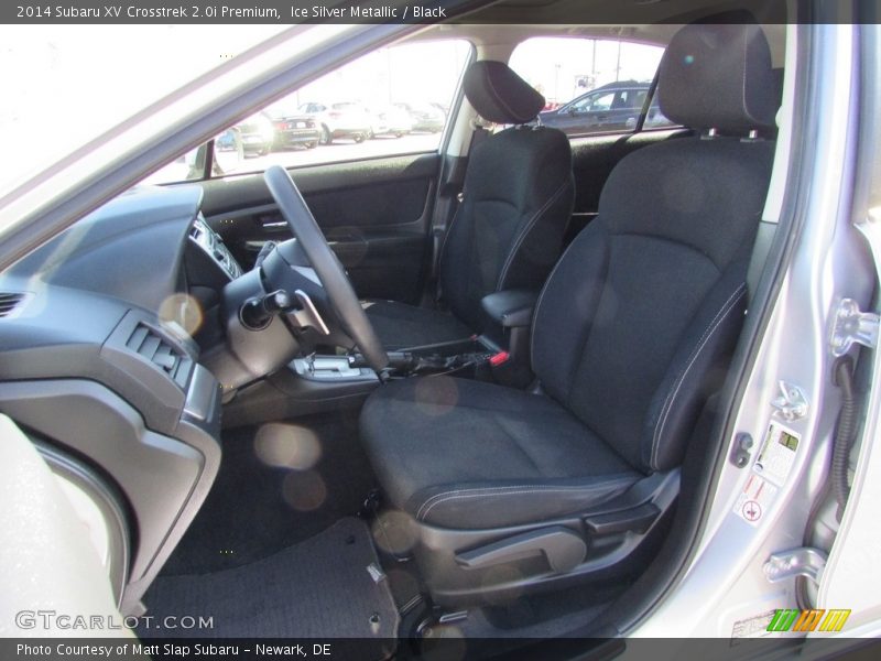 Ice Silver Metallic / Black 2014 Subaru XV Crosstrek 2.0i Premium