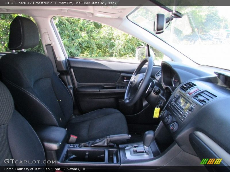 Ice Silver Metallic / Black 2014 Subaru XV Crosstrek 2.0i Premium