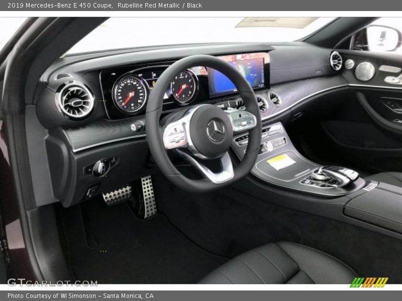 Rubellite Red Metallic / Black 2019 Mercedes-Benz E 450 Coupe