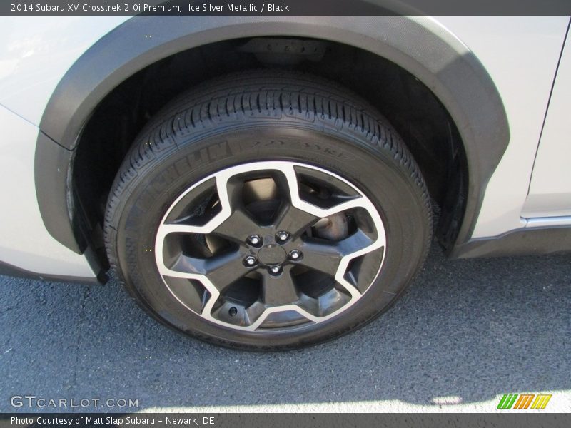 Ice Silver Metallic / Black 2014 Subaru XV Crosstrek 2.0i Premium