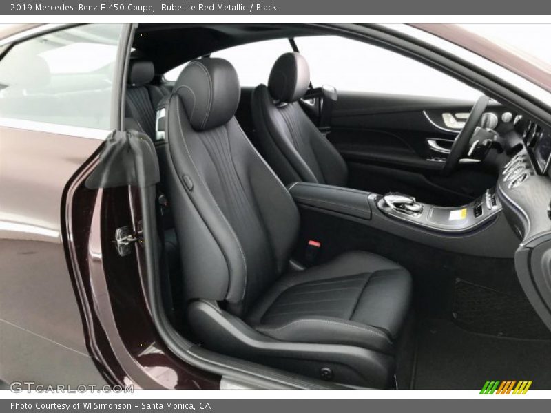 Rubellite Red Metallic / Black 2019 Mercedes-Benz E 450 Coupe