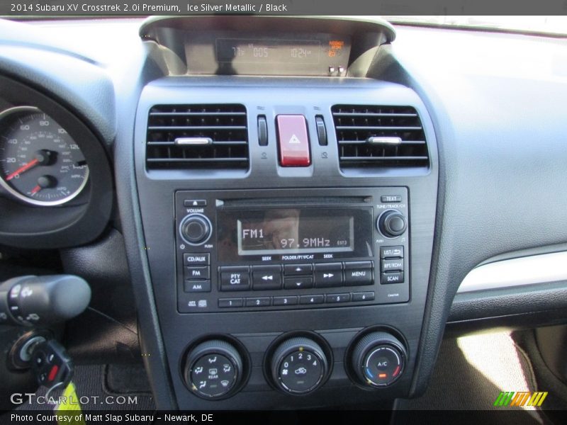 Ice Silver Metallic / Black 2014 Subaru XV Crosstrek 2.0i Premium