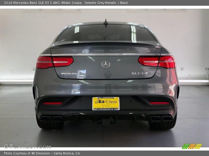 Selenite Grey Metallic / Black 2019 Mercedes-Benz GLE 63 S AMG 4Matic Coupe