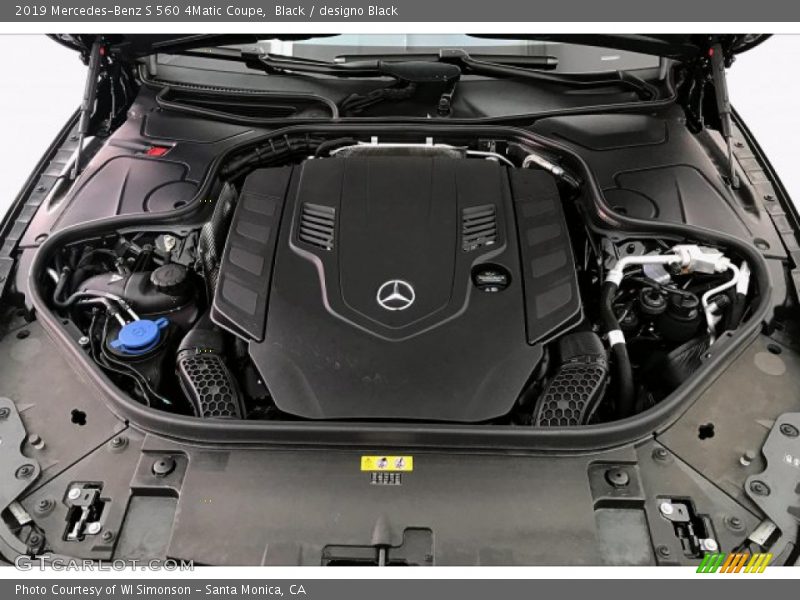 Black / designo Black 2019 Mercedes-Benz S 560 4Matic Coupe