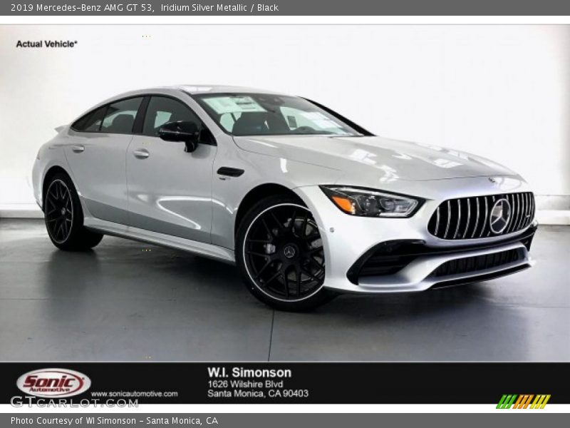 Iridium Silver Metallic / Black 2019 Mercedes-Benz AMG GT 53