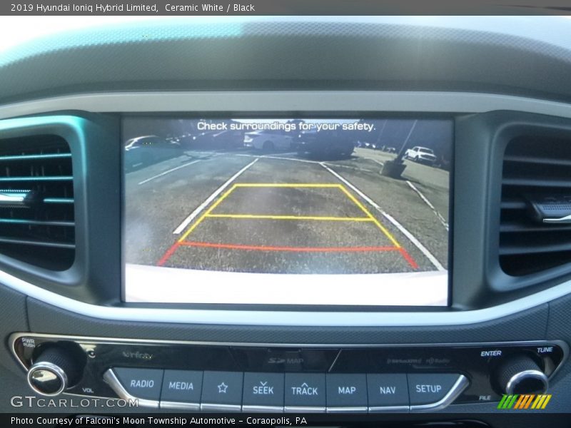 Ceramic White / Black 2019 Hyundai Ioniq Hybrid Limited