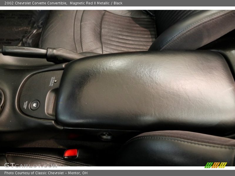 Magnetic Red II Metallic / Black 2002 Chevrolet Corvette Convertible