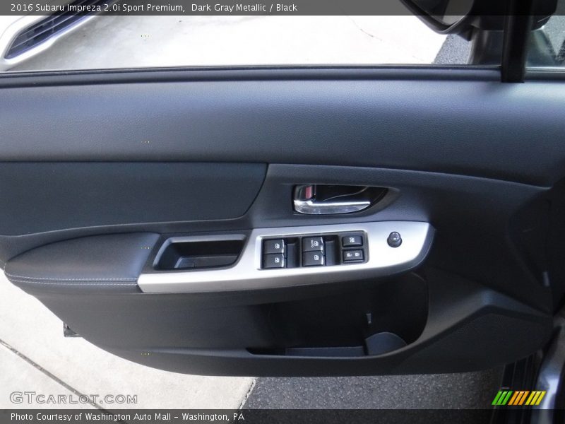 Dark Gray Metallic / Black 2016 Subaru Impreza 2.0i Sport Premium