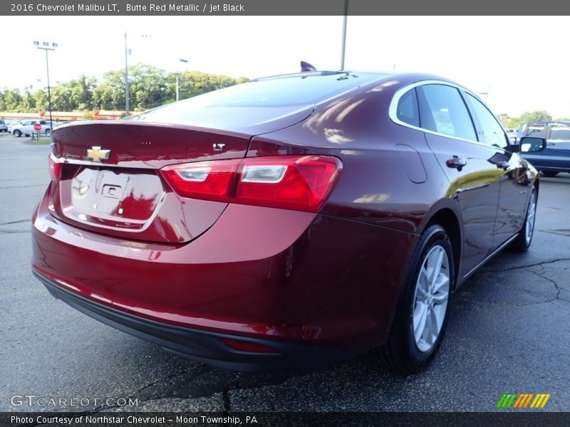 Butte Red Metallic / Jet Black 2016 Chevrolet Malibu LT