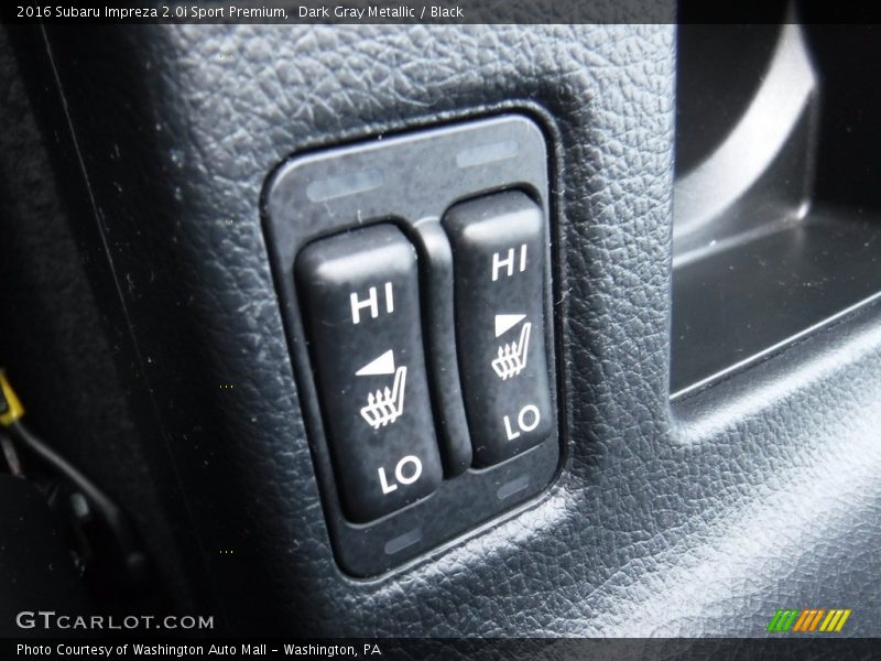 Dark Gray Metallic / Black 2016 Subaru Impreza 2.0i Sport Premium