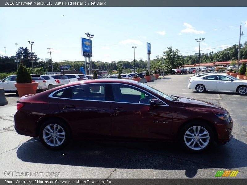 Butte Red Metallic / Jet Black 2016 Chevrolet Malibu LT