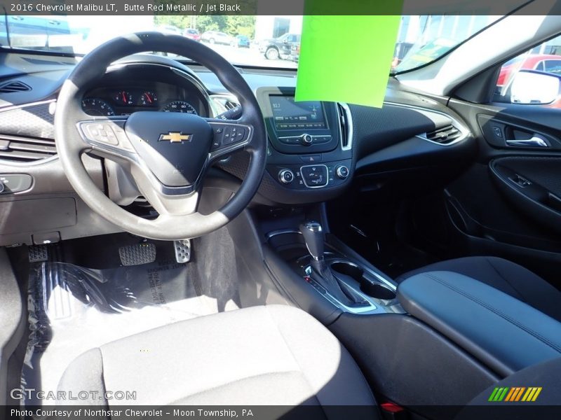 Butte Red Metallic / Jet Black 2016 Chevrolet Malibu LT