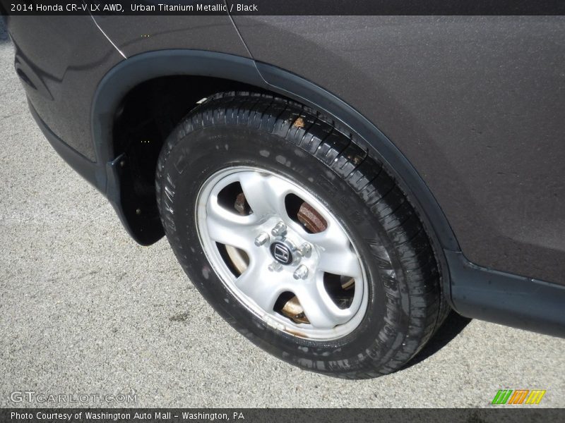 Urban Titanium Metallic / Black 2014 Honda CR-V LX AWD