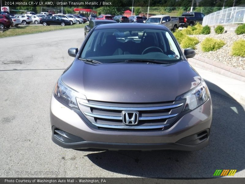 Urban Titanium Metallic / Black 2014 Honda CR-V LX AWD