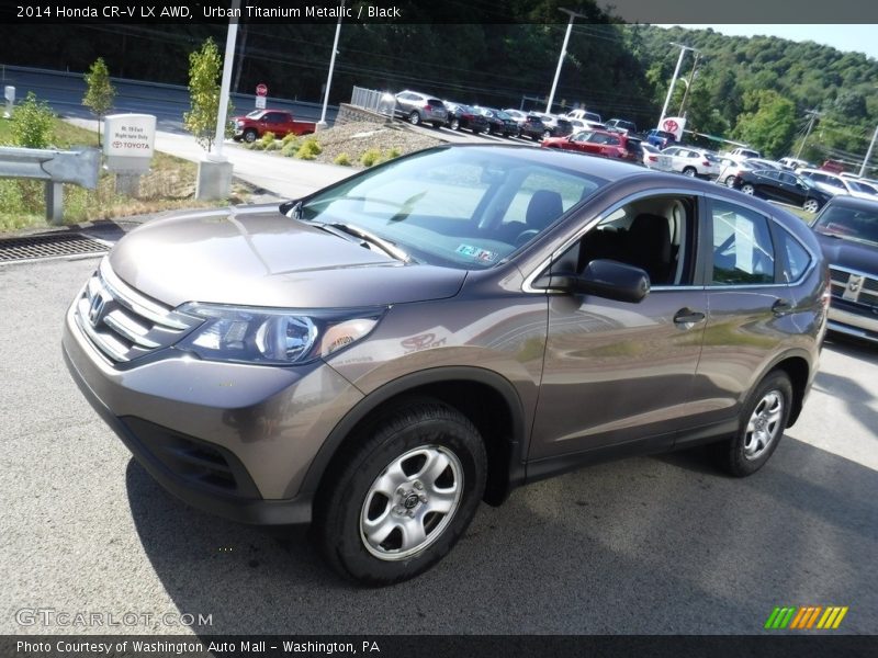 Urban Titanium Metallic / Black 2014 Honda CR-V LX AWD
