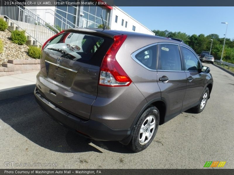 Urban Titanium Metallic / Black 2014 Honda CR-V LX AWD