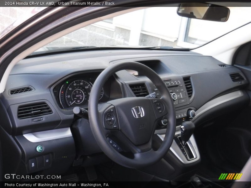 Urban Titanium Metallic / Black 2014 Honda CR-V LX AWD