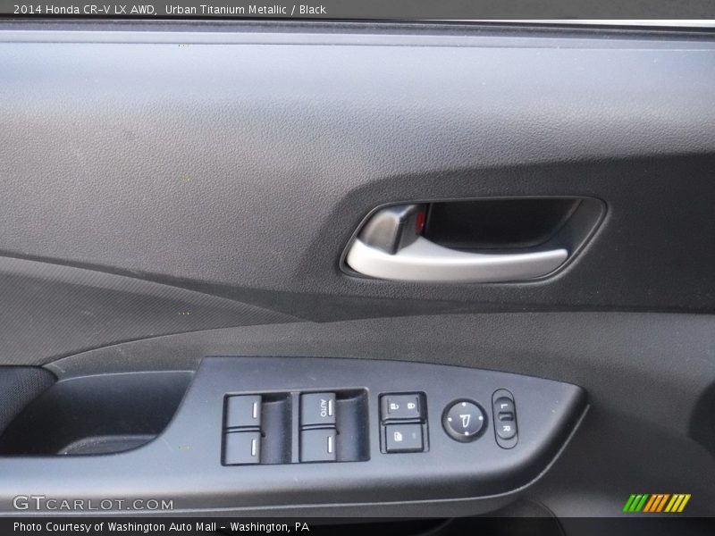 Urban Titanium Metallic / Black 2014 Honda CR-V LX AWD