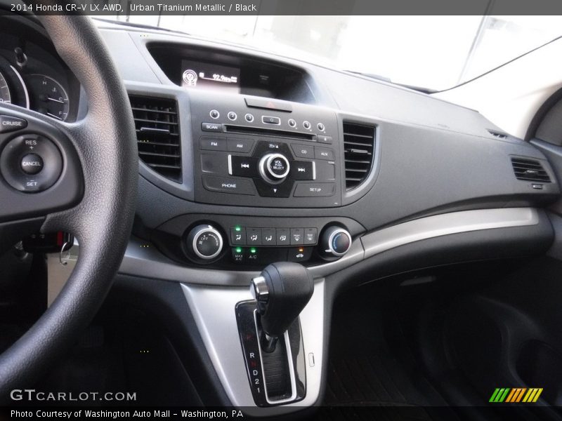 Urban Titanium Metallic / Black 2014 Honda CR-V LX AWD