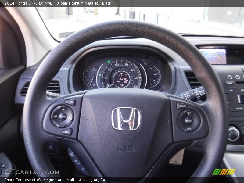 Urban Titanium Metallic / Black 2014 Honda CR-V LX AWD