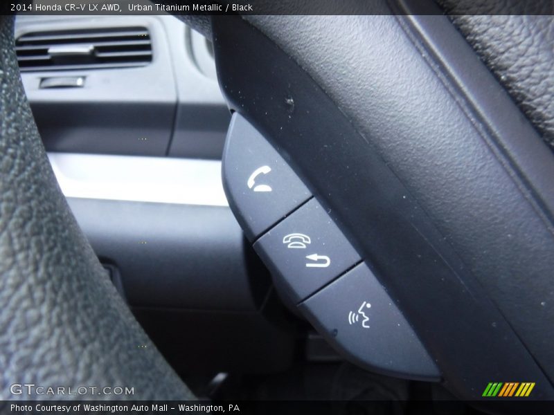 Urban Titanium Metallic / Black 2014 Honda CR-V LX AWD